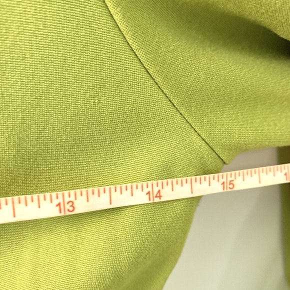 RED VALENTINO Bow Detail Fitted Jacket Pistachio Green - Picture 10 of 11